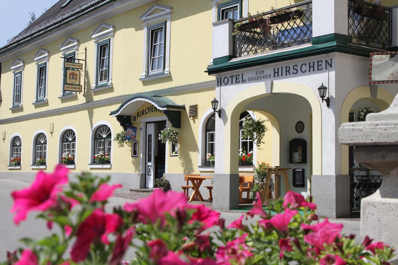 Hotel Zum Goldenen Hirschen Göstling an der Ybbs Eksteriør billede